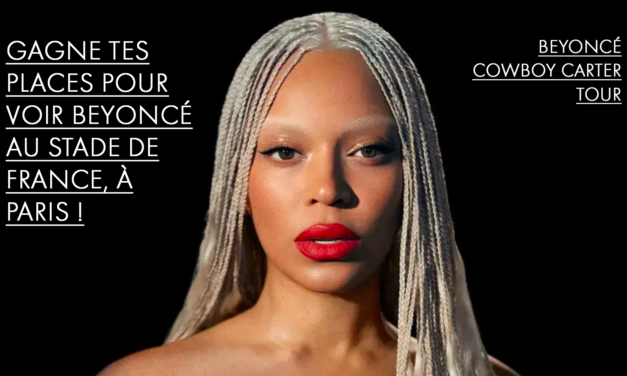 Rouge vous invite au concert de Beyoncé à Paris !