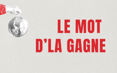 Le mot d’la gagne, 01.10.2025 07:41