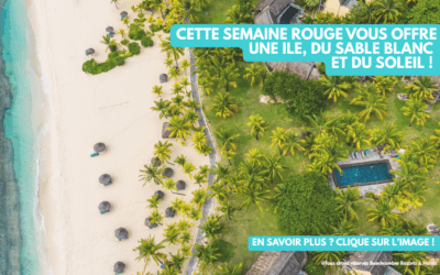 🌴 Cette semaine, Rouge vous fait voyager à l’Île Maurice !
