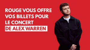 Le jeu du Rézo: Bravo à Victoria du Mont sur Lausanne qui gagne ses billets pour le concert d' Alex Warren à Paris, 20.03.2026
