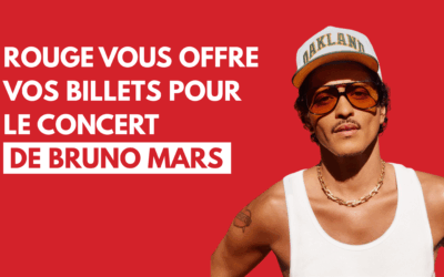 Concours Bruno Mars - Remportez vos billets, l'hôtel et le transport !