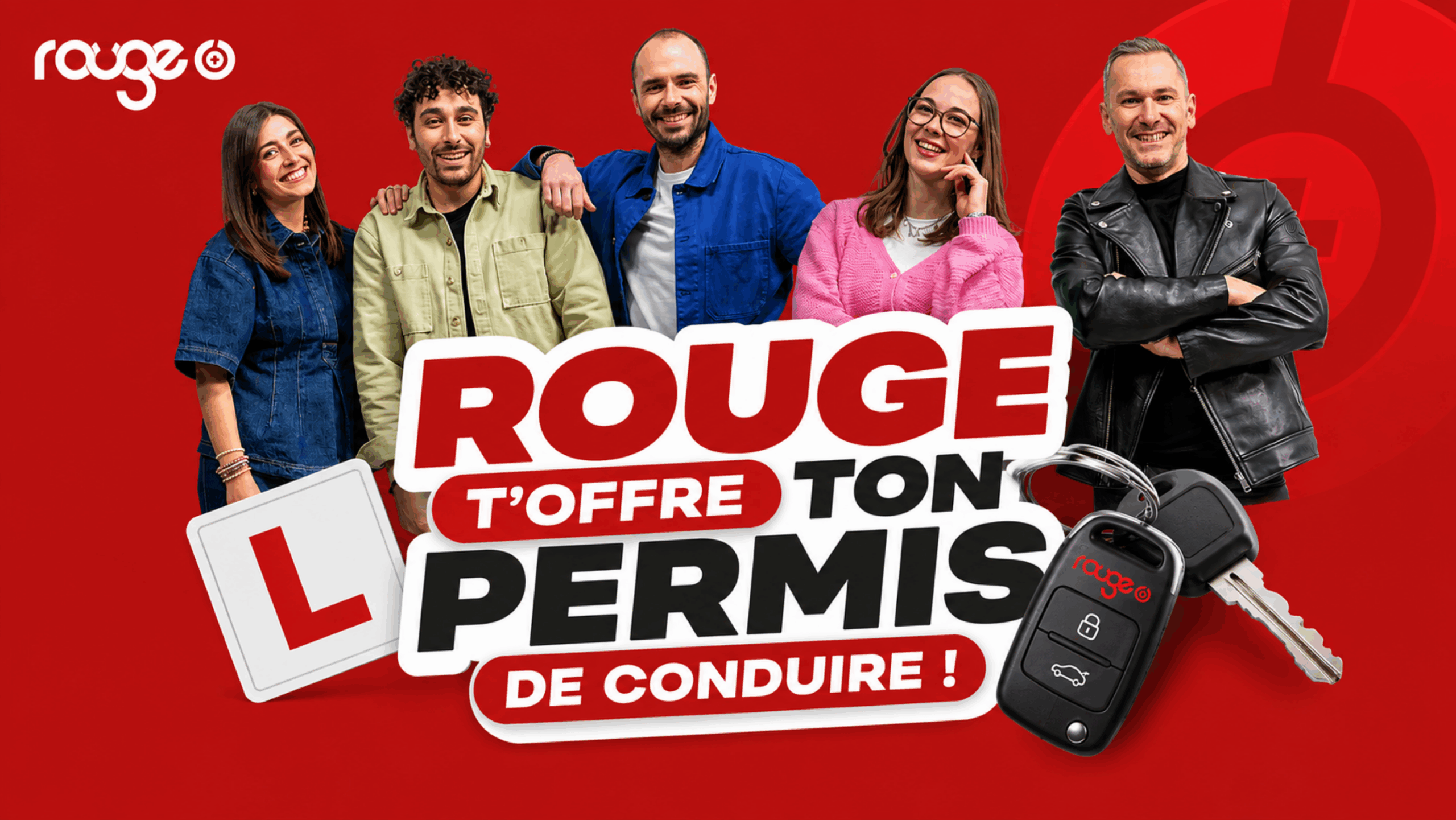 Rouge t’offre ton permis de conduire